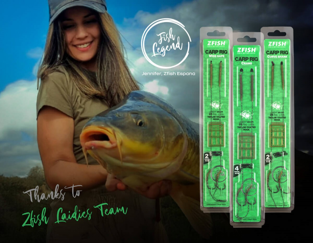 ZFISH Montură Crang Carp Nr.4 [6]
