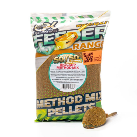 Nada, momeala, aditivi - 50/50 Feeder Groundbait BIG CARP 900g CPK