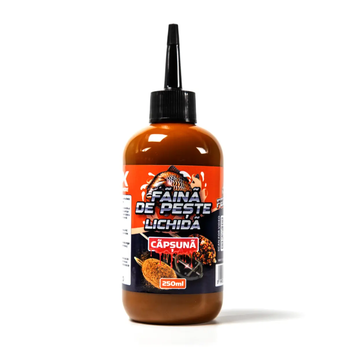 Рыбалка в Молдове - Жидкая кормовая добавка для рыбы со вкусом клубники, 250 мл.