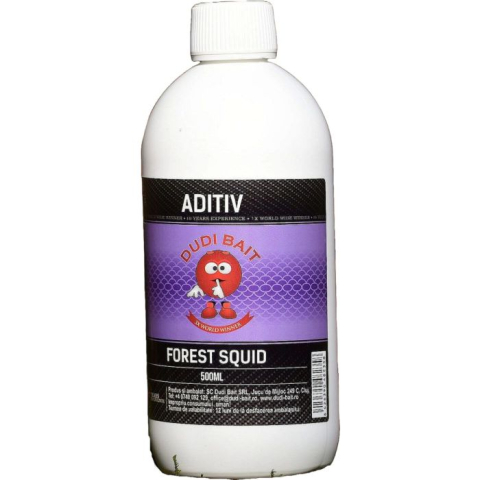 Pescuitul în Moldova - Aditiv lichid DUDI BAIT Forest Squid 500 ml