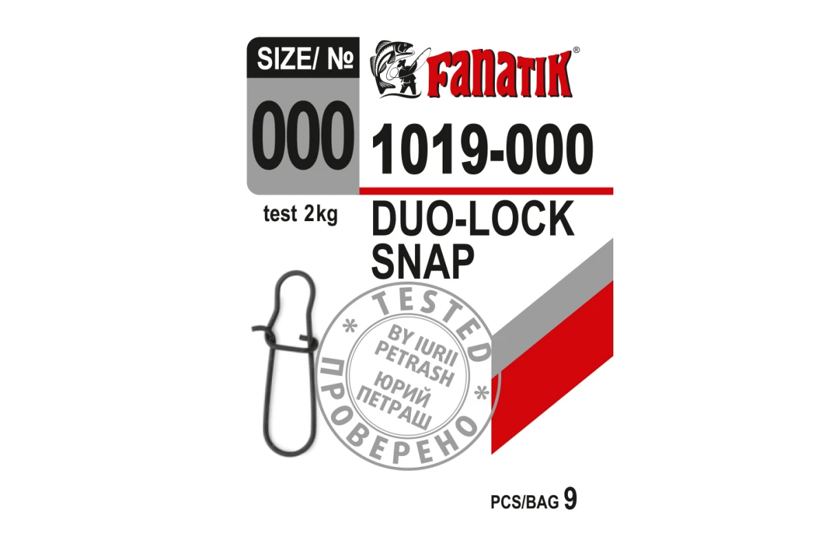 Accesorii rapitor - Agrafă FANATIK americană 1019-000 rezistență 2kg 9buc.