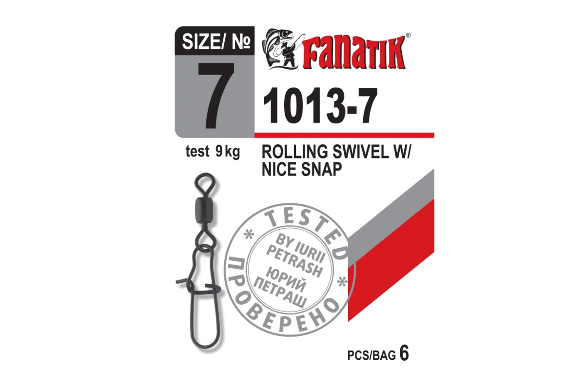 Accesorii rapitor - Agrafă FANATIK americană cu vârtej 1013-7 rezistență 9kg 6buc.