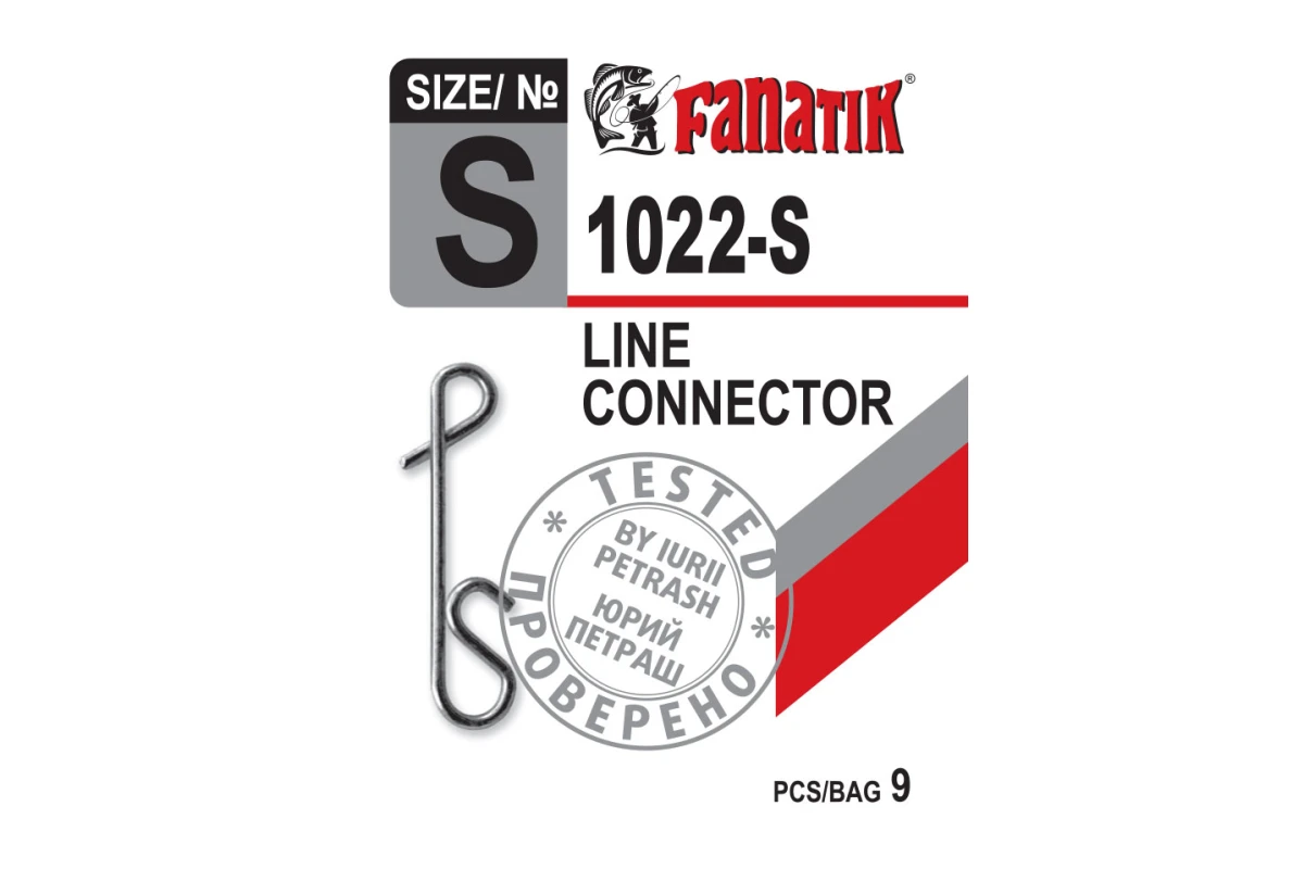 Accesorii rapitor - Agrafă FANATIK fără nod 1022-S 9buc.