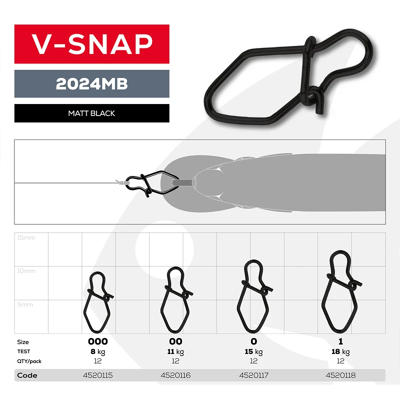 Застежка GC V-Snap 2024MB #0 12шт. [1]