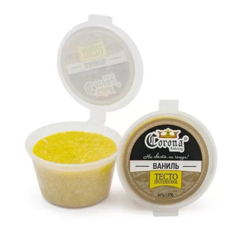 Momeala artificiala - Aluat Proteină Corona VANILIE 40g