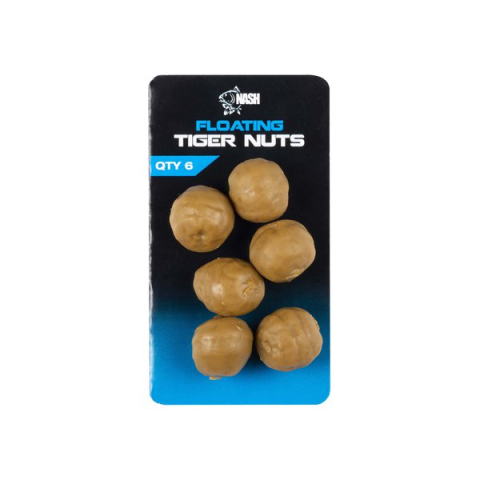 Momeala artificiala - Alune Tigrate Nash Floating Tiger Nut, 6buc