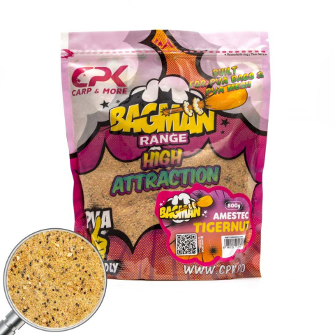Прикормки - Смесь CPK Bagman Тигровый орех Стик-микс, 800г