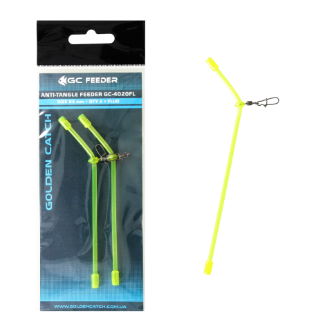 Unelte si accesorii - Antirasucire GC Feeder 4020FL 85mm Fluo(2buc)