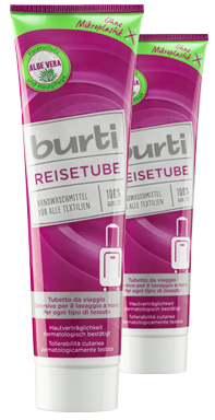 Detergenţi si produse pentru rufe - B2261-BURTI TRAVEL TUBE - Detergent cu Aloe Vera tub 150ml