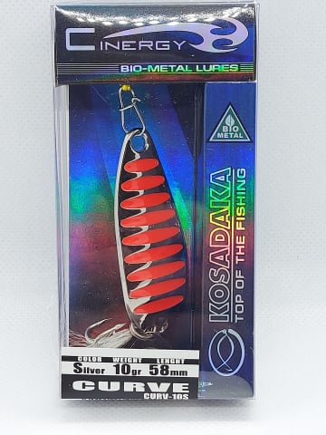 Momeli la rapitor - Blesna CURVE 10g, 58mm silver KOSADAKA