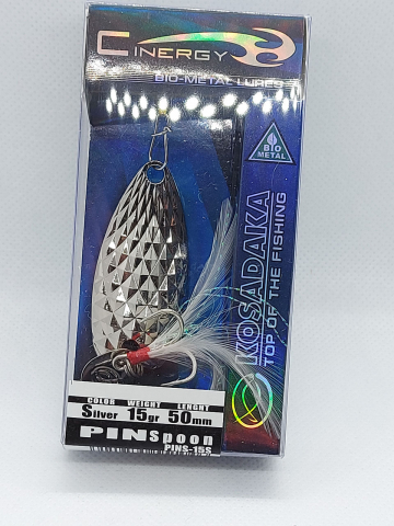 Momeli la rapitor - Blesna PINSPOON 15g, 50mm silver KOSADAKA