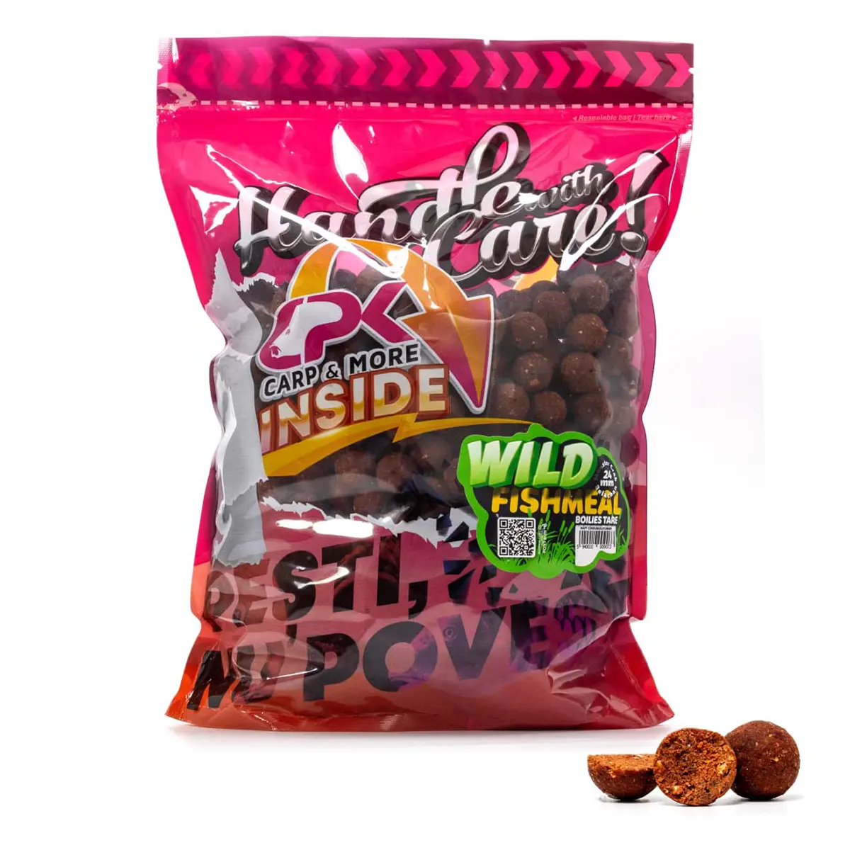 Boiles - BOILIES CPK WILD CARP FISHMEAL, 24mm, 3kg, TARE