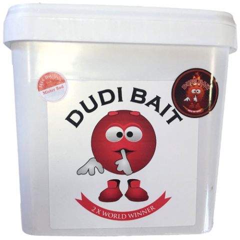 Nada - Boilies mix + liquid DUDI BAIT Mister Red Super Hot, 5kg