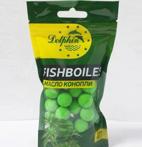 Nada si momeala - Boilies-uri Dolphin 16mm Cînepă 100г