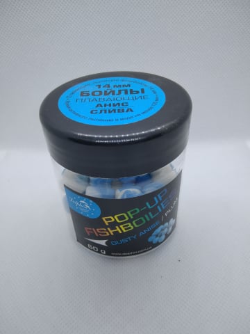Pop-up - Boilies-uri Pop-up Anason/ Prună 14mm 60g