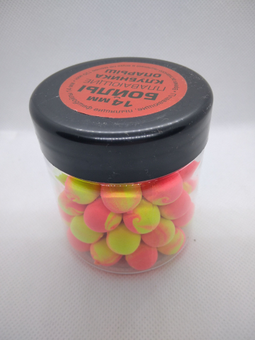 Pop-up - Boilies-uri Pop-up Căpșună/ Vierme 14mm 60g