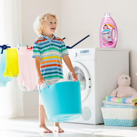 BURTI BABY LIQUID - Detergent pentru rufe, 1,45L [5]