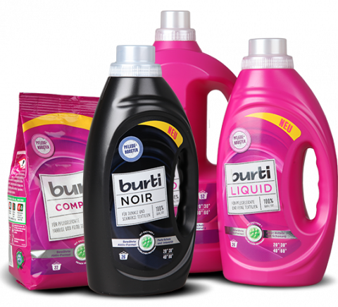 BURTI LIQUID - Жидкое средство для стирки цветного и тонкого белья 1.45Л [3]