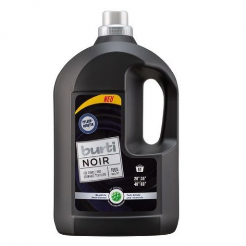 Detergenţi si produse pentru rufe - BURTI Noir - Detergent lichid pentru haine negre 2.86L