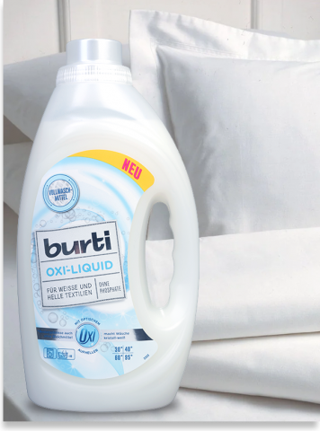 BURTI OXI LIQUID -Detergent pentru rufe albe 1.45L [2]
