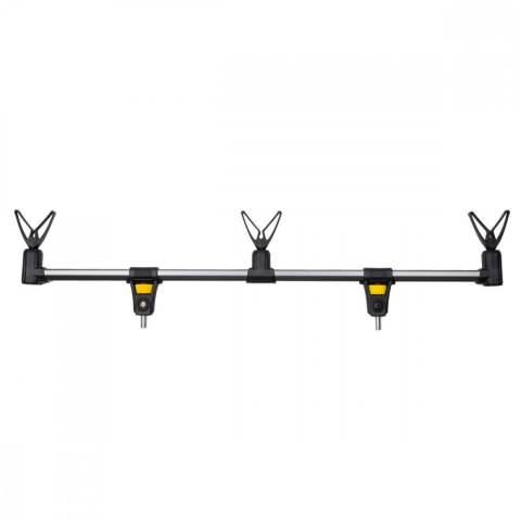 Rod Pod, picheti, suporti - Buzz Bar FL cu Fixare Ajustabila si Picioare pentru 3 posturi