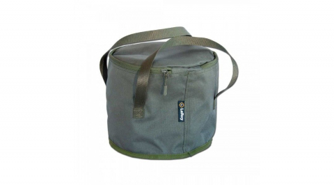 Bagajerie pescuit - Caldare pentru nada cu capac LeRoy (25*20cm (10л))