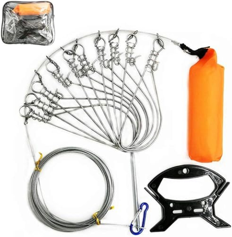 Accesorii rapitor - Cucan pastrare peste cu pluta, 10 carabine