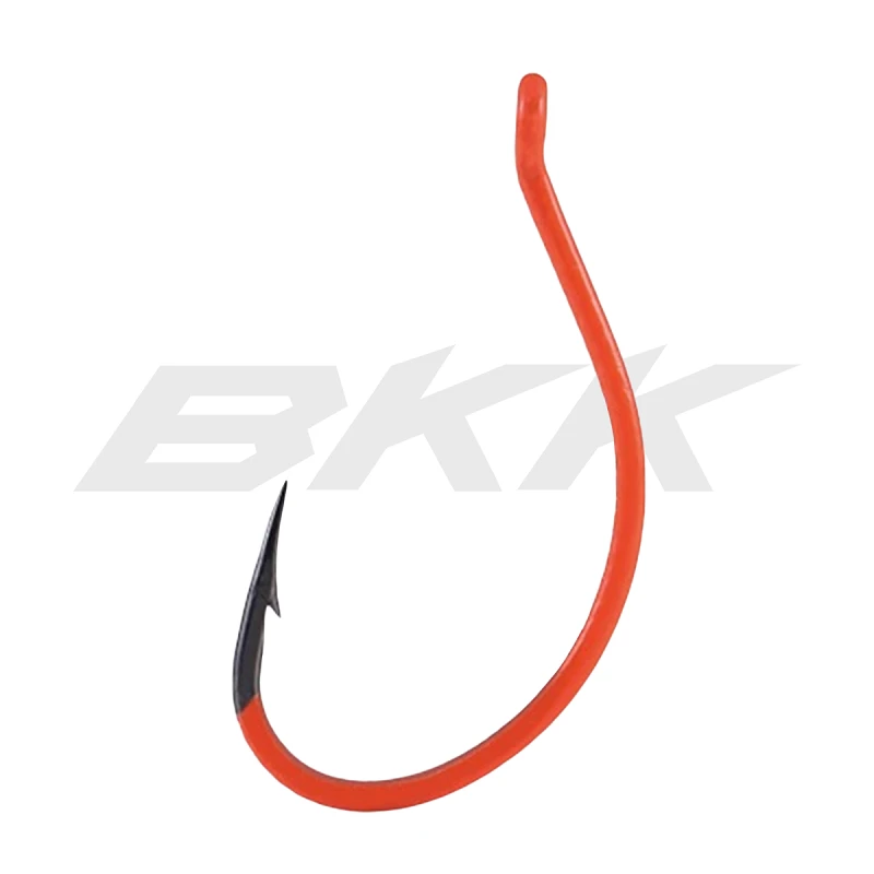 Pescuitul în Moldova - Carlig BKK DSS-Worm UVO Orange #2/0, 5buc