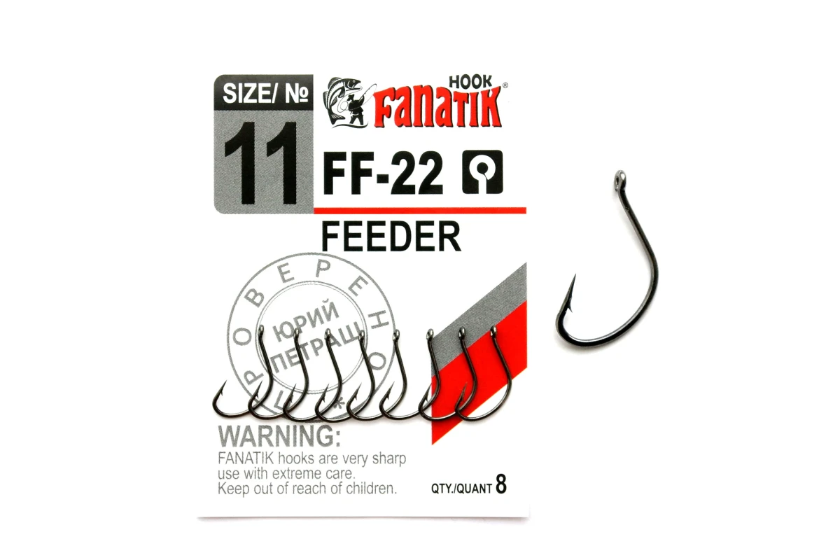 Крючки на хищника - Крючок FANATIK FF-22 FEEDER #11 7шт.