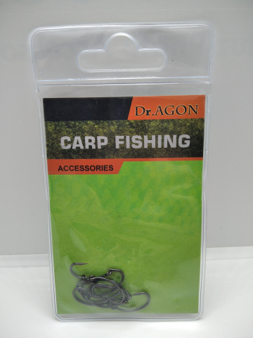 Carlige crap - Cârlige din teflon pentru crap Dr.Agon Gnippen N8