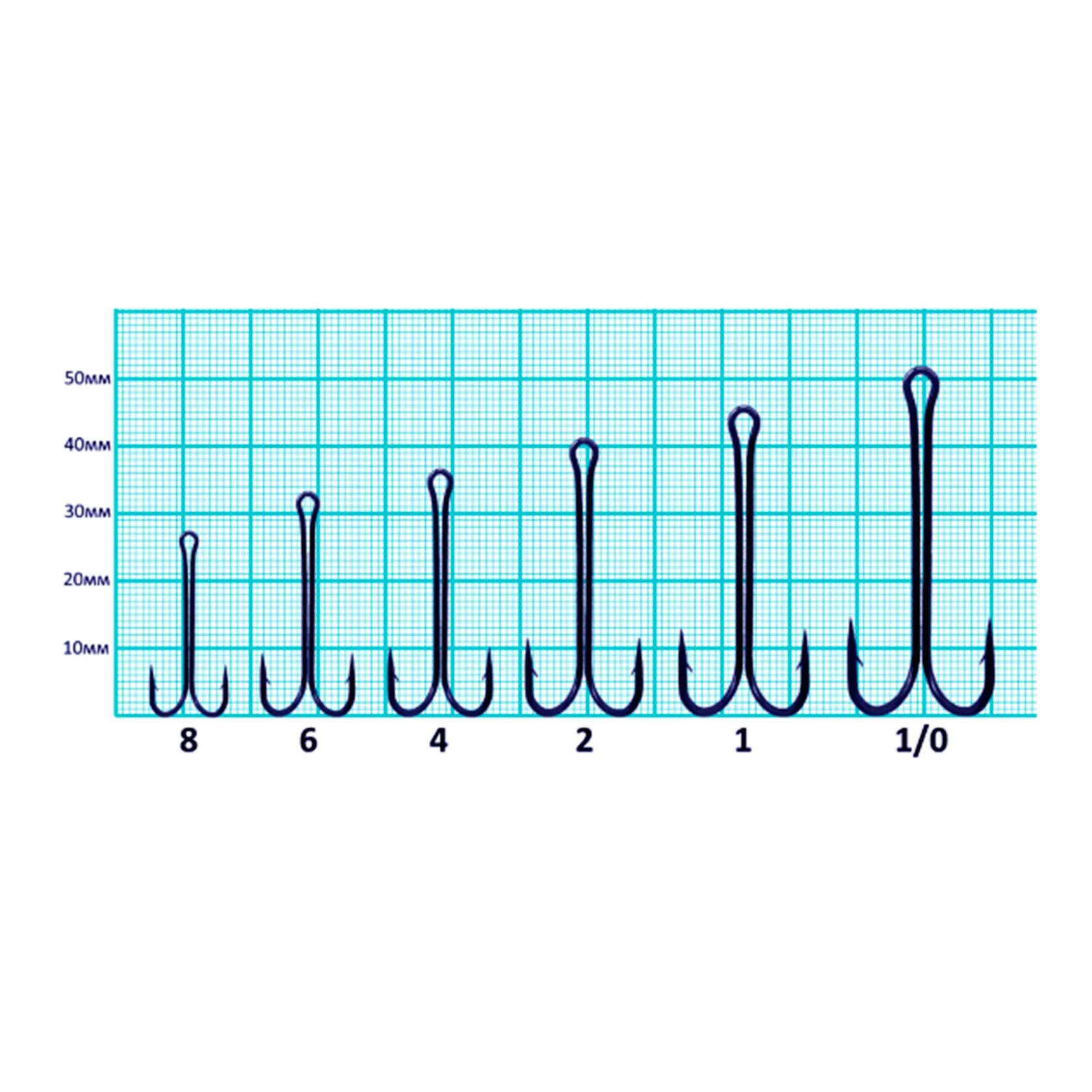 Carlige Duble VEDUTA Long Shank #4, 4buc. [1]