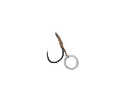 Карповые крючки - Готовые поводки Korum Banded Hook Hairs Nr.10