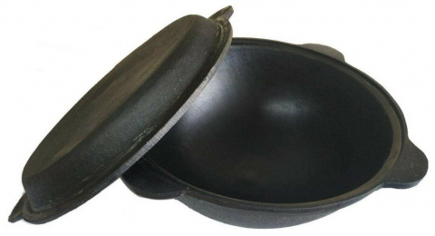 Ceaun de la Uzbekistan cu capac-tigae de 8 litre [1]