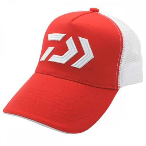 Рыбалка в Молдове - Кепка DAIWA Logo Mesh Cap Red