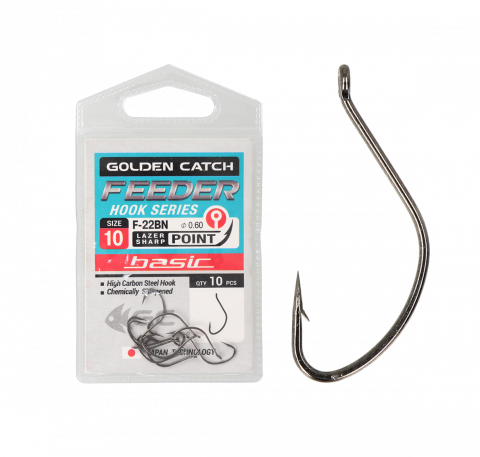 Carlige Feeder, Stationar - Cirlig GC Feeder Basic F-22BN №14(10buc) [5547854]