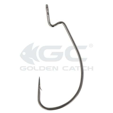 Pescuitul în Moldova - Cirlig GC Offset Worm 4094BN №2(5buc)