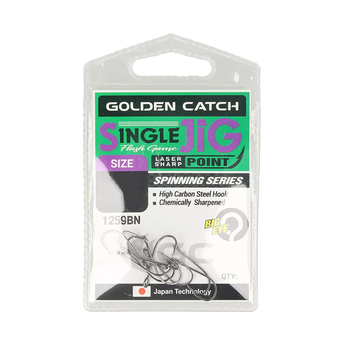 Крючок GC Single Jig 1259BN #8 10шт. [2]