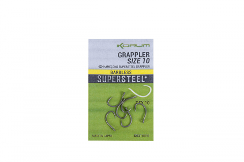 Carlige crap - Cirlige Korum GRAPPLER HOOK SIZE 6 BARBED