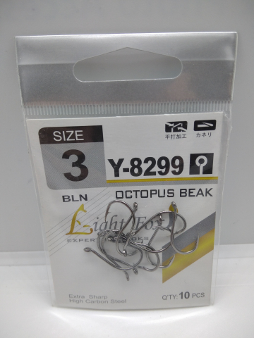 Pescuit la crap - Cîrlige Light Fox Y-8299 Nr3, 10buc