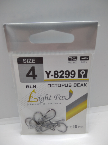 Carlige crap - Cîrlige Light Fox Y-8299 Nr4, 10buc