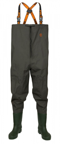Спорт-туризм-отдых - Кожанные ботинки (вейдерсы) Fox Green LW waders Размер 10/44