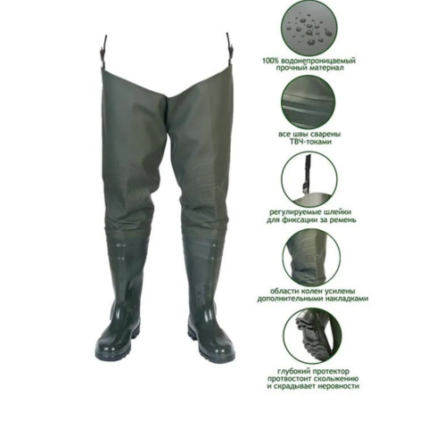 Imbracaminte, incaltaminte - Cizme Zabrod PVC Verde mar.44