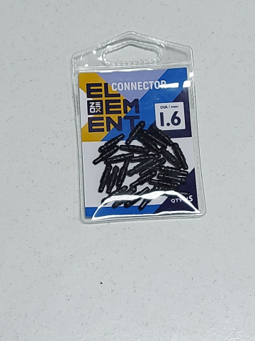 Защитные бусины, коннекторы, стопоры - Коннектор ZEOX 1.6mm (25 штук)