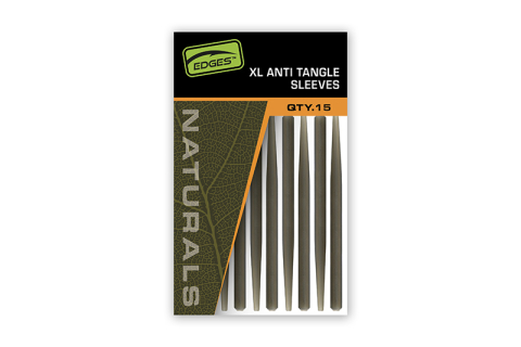 Pescuitul în Moldova - Conuri antirăsucire FOX Edges Naturals XL Anti Tangle Sleeves, 15buc.