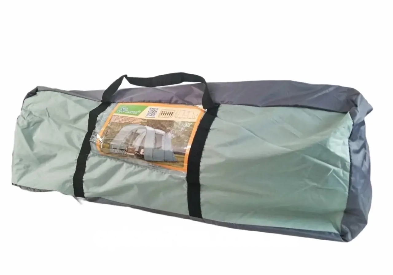 Cort camping LANYU pentru 6 persoane, gri, (LY-27), 2.9m*4.1m*2.1m [1]