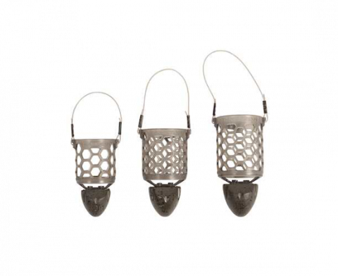 Plumbi, cosulete, momitoare - Cosulet MEDIUM 60g PRESTON HEXMESH PLASTIC BULLET FEEDER