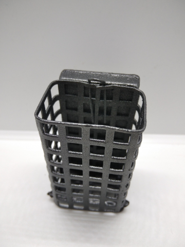 Pescuit Feeder, Stationar, Pluta - Coșuleț pentru nădit 160g (metal)