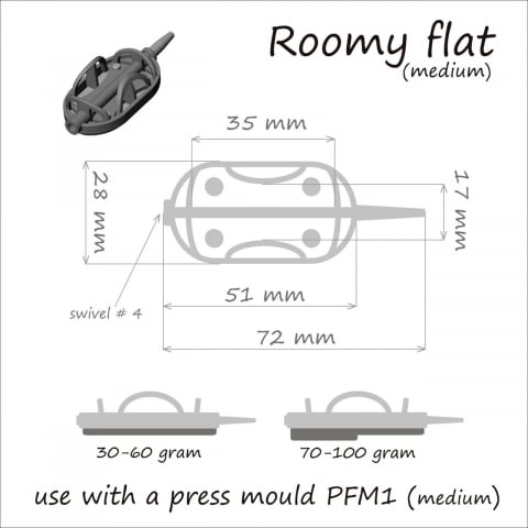Cosulet Roomy Flat+pivot №4 80gr*1buc [3]