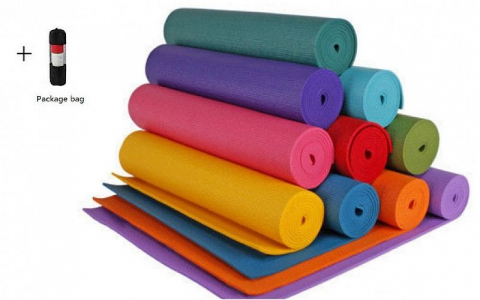 Sport-Turism-Odihna - Covoras pentru yoga si fitness 173x61x0,6см + HUSA