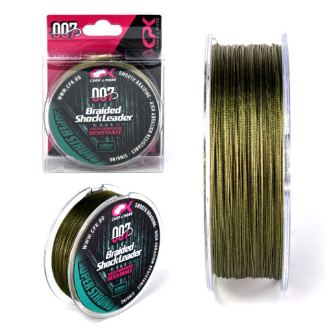 Pescuitul în Moldova - CPK 007 Braided Shock Leader 0.28mm 100m